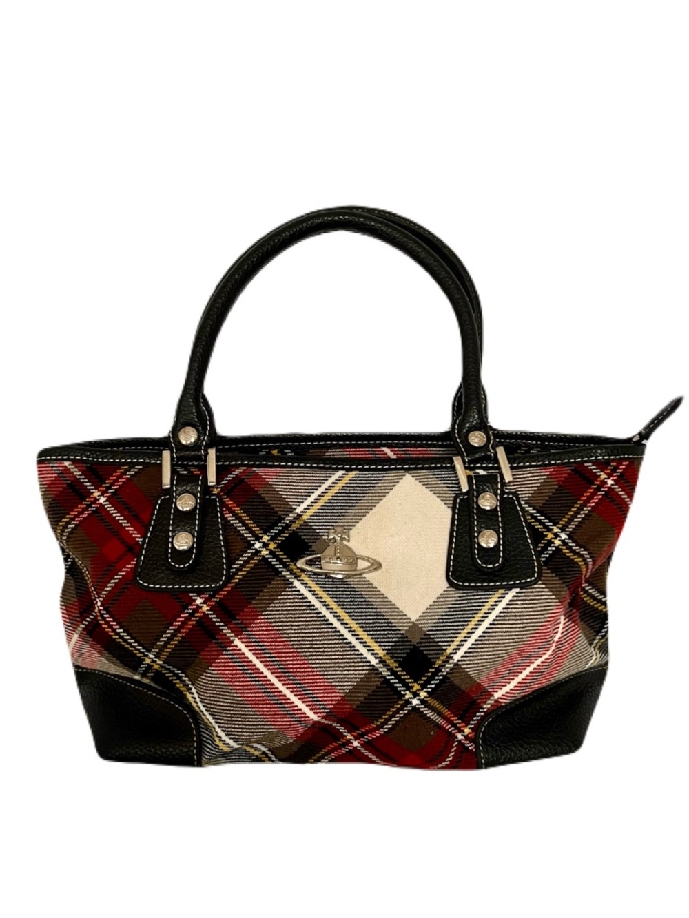 ⚜️Vivienne Westwood Tartan Plaid Bag